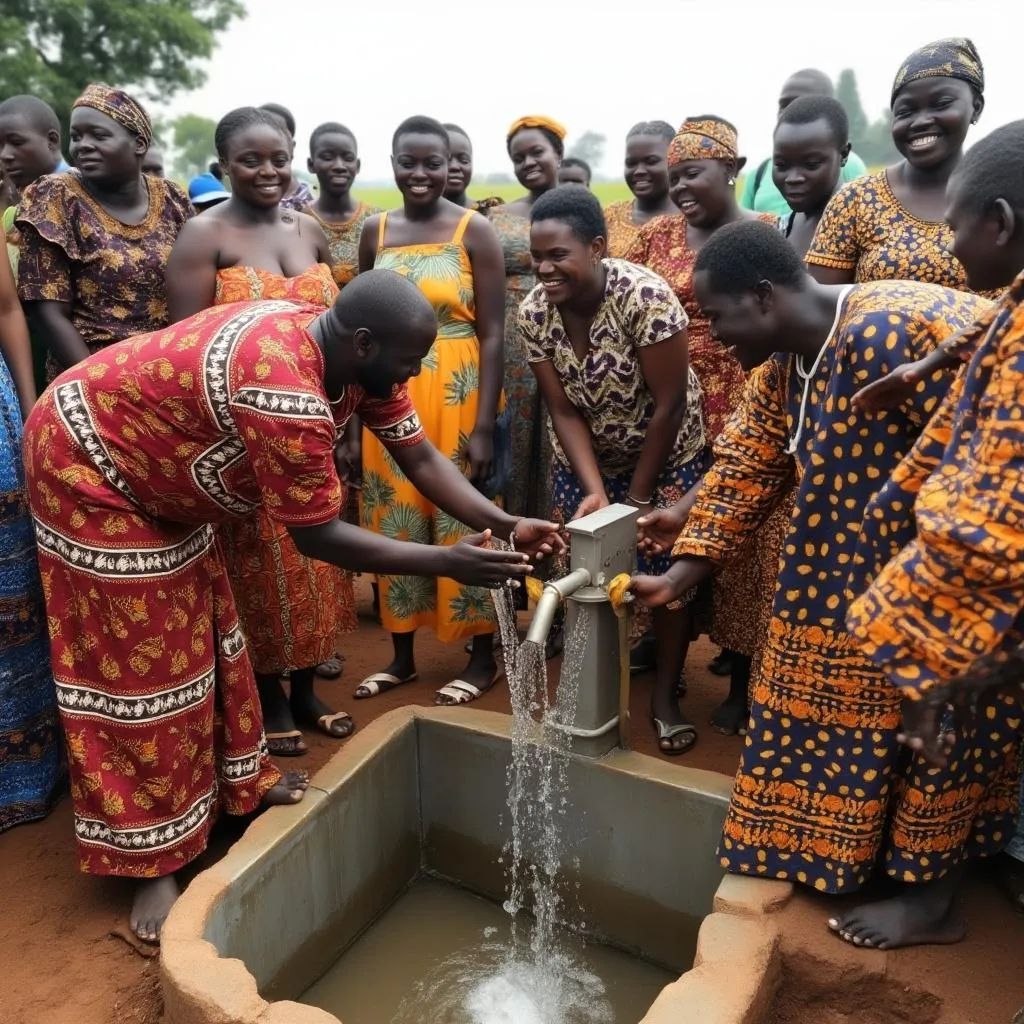 Community impact project sponsored by GhanaInvest
